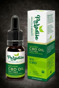 Paradise CBD Oil 5% Natural (5ML)