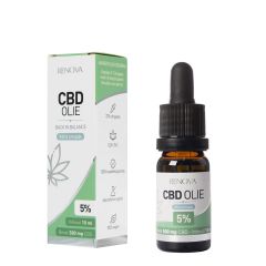 Renova Huile de CBD 5% au goût de Menthe (10ML)